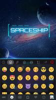 Spaceship Kika Keyboard screenshot 2