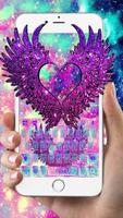 Poster Sparkling Galaxy Wings