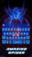 Hero Amazing Spider Super Keyboard Theme Affiche