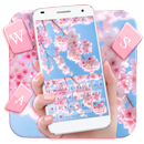 Spring Sakura Blossom Teclado APK