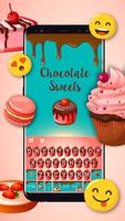 Sweet Chocolate Keyboard Theme screenshot 2