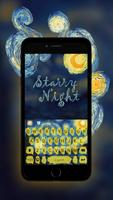 Keyboard - Starry Night Fantasy Emoji Keyboard スクリーンショット 3