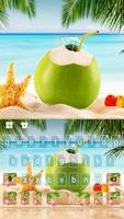 Summer Beach Coconut poster