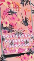 Tema de Teclado Summer Floral Cartaz