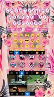 Tema Keyboard Summer Floral screenshot 3