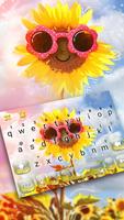 Sunglass Flower Plakat