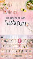 Keyboard - SushiYum New Theme penulis hantaran