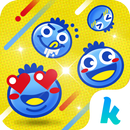 Blueberry Emoji Kika Keyboard aplikacja