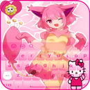 Cute  Kitty Kawaii Keyboard APK