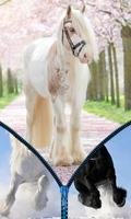 Horses World - Zipper Unlock Screen تصوير الشاشة 3