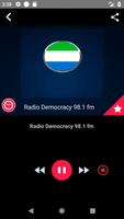 98.1 Radio Station Sierra Leone Radio Recorder capture d'écran 2