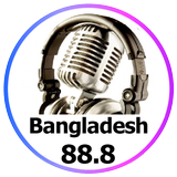 Fm Radio Bangladesh 88.8 Bangla Fm 88.8 radio icône