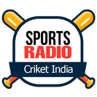 Sports radio cricket india sport cricket radio app-icoon