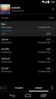 برنامه‌نما Skin for Poweramp v2 KK/JB/ICS عکس از صفحه