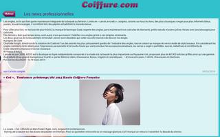 Coiffure.com Pro imagem de tela 2