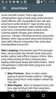 برنامه‌نما Iklan Lampung عکس از صفحه