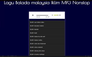Lagu Balada Malaysia IKLIM nonstop MP3 plakat