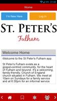 St Peter's Fulham Plakat