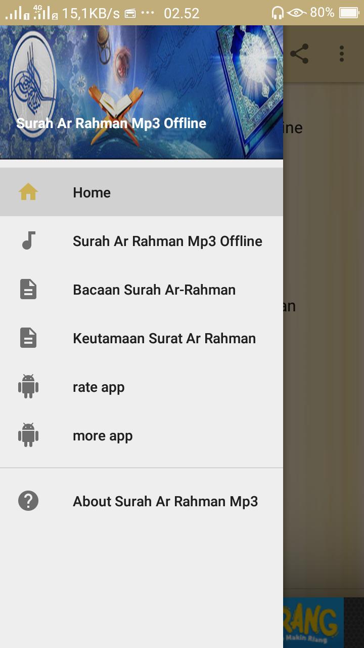 Surah Ar Rahman Mp3 Offline For Android Apk Download