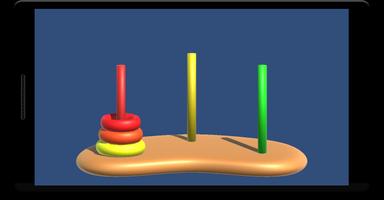 Tower of Hanoi Affiche