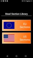 Steel Section Library Affiche