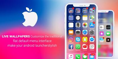 Theme - Launcher For iPhone X تصوير الشاشة 1