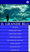 Il grande blu plakat