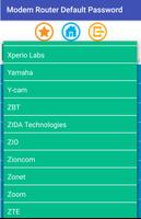 Modem Router Default Password screenshot 1