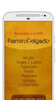 Ramiro Delgado Locutor Plakat