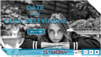 Date with Cara Delevingne Affiche