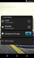 Super Cars 3D Locker Theme ภาพหน้าจอ 1