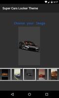 Super Cars 3D Locker Theme تصوير الشاشة 3