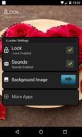 Valentine 3D Locker Theme اسکرین شاٹ 1