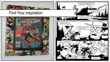 Creative Comic Frame Affiche