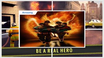 Firefighter My Hero Wallpaper 스크린샷 3