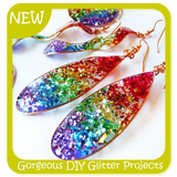 آیکون‌ Gorgeous DIY Glitter Projects