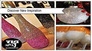 Gorgeous DIY Glitter Projects تصوير الشاشة 1