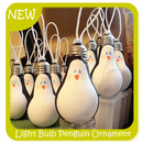 Light Bulb Penguin Ornament Ideas aplikacja