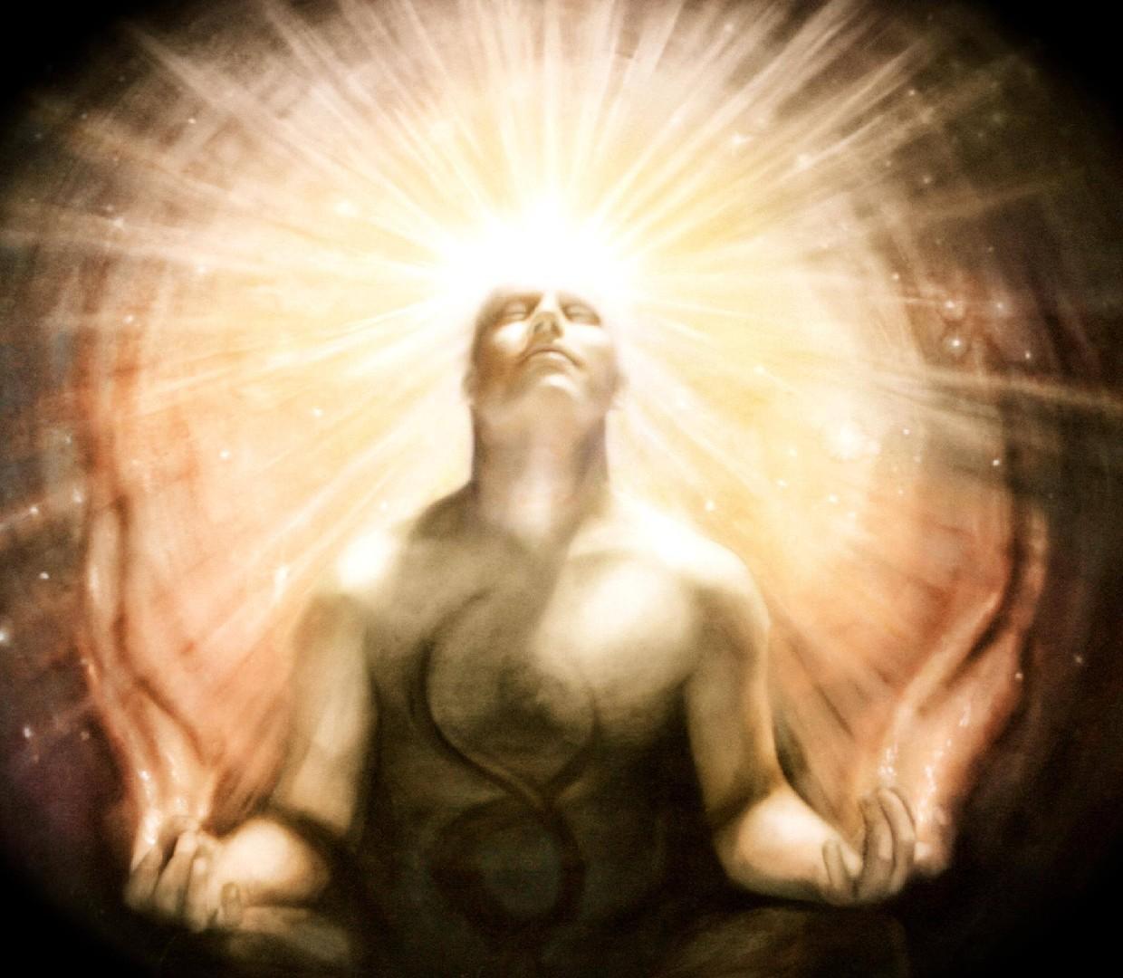 Сила человеческого духа. Бог внутри. Свет внутри. Бог внутри человека. Философия эзотерика.