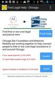 Find Legal Help - Chicago Poster