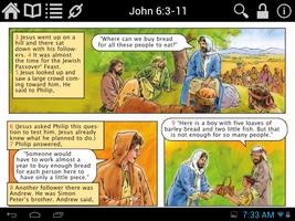 Illustrated Children's Bible Poster