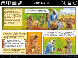 Illustrated Children's Bible poster