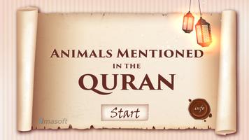 Animals mentioned in Quran Plakat