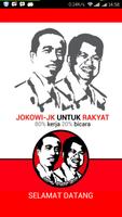 JKW4R - Jokowi JK Untuk Rakyat पोस्टर