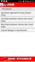 JKW4R - Jokowi JK Untuk Rakyat capture d'écran 3