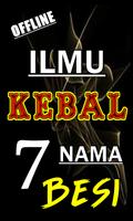 پوستر ILMU KEBAL TUJUH NAMA BESI TERLENGKAP