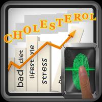 Cholesterol blood test prank plakat
