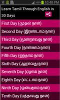 Learn English by Tamil in 30 poster