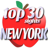 New York Top 30 Sights Zeichen
