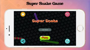 Super slither Snake Game poster